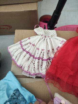 Vestidos Muñecas Barbie - 8 piezas