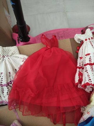 Vestidos Muñecas Barbie - 8 piezas