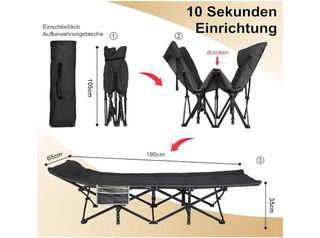 Cama Camping Plegable ATORPOK