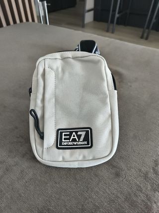 Bandolera Emporio Armani beige