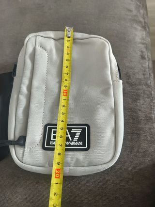 Bandolera Emporio Armani beige