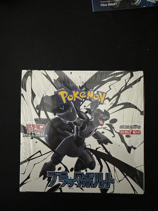 Caja Sobres Black Bolt Pokémon
