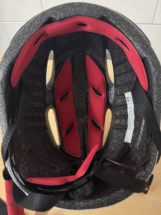 Casco bici ADO M1 bianco con visiera