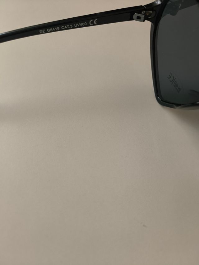 Occhiali da sole cuore neri DASOON