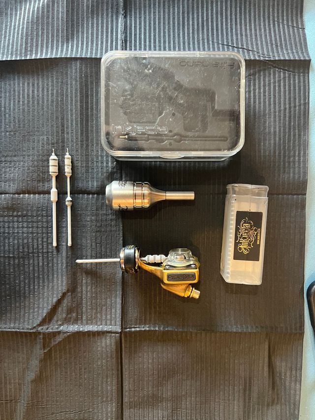 Máquina Tatuaje Inkjecta Flite Nano - Dorada