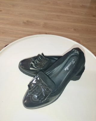 Zapatos mujer negros - planos