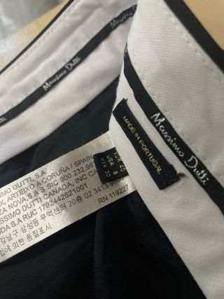 Pantalón negro Massimo Dutti mujer