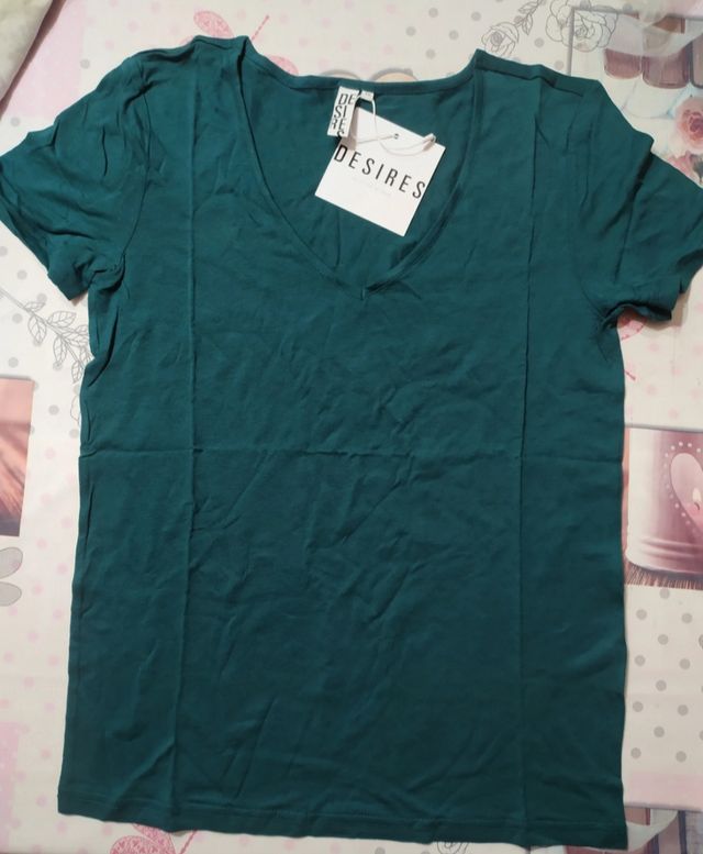 T-shirt DESIRES verde XS