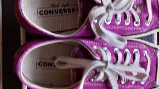 Converse All Star Moradas 38