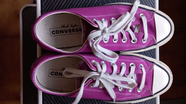 Converse All Star Moradas 38