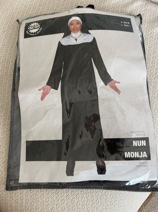 Disfraz Monja Fiestas Guirca - Talla L
