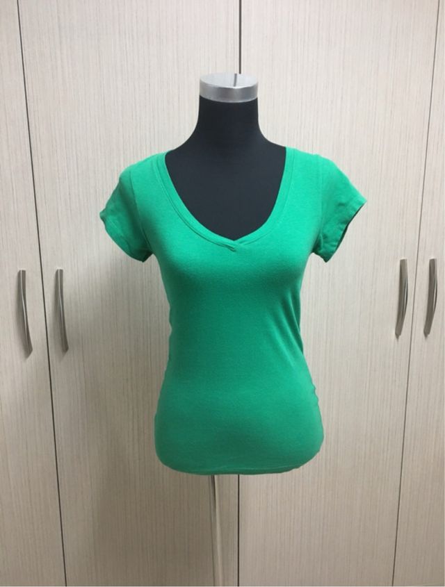 Camiseta verde Ambiancr Apparel T.36/38