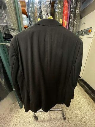 Americana negra Zignone hombre