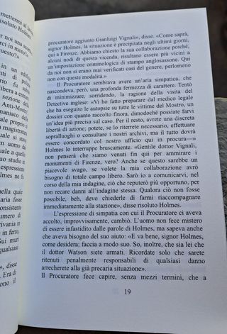 Sherlock Holmes & Il Mostro di Firenze