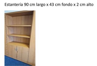 Estanterías y armarios oficina marron