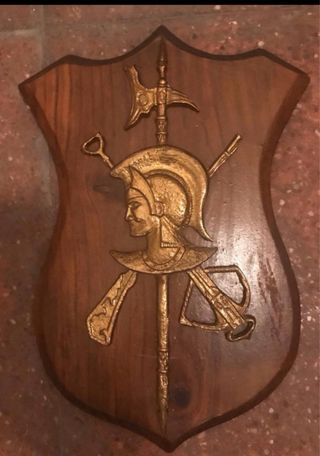 Metopa Academia Legión: Escudo madera