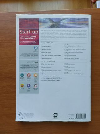 Start-Up le basi del diritto ed economia - scuola