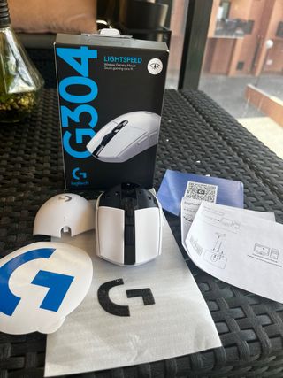 Logitech G304 Lightspeed blanco