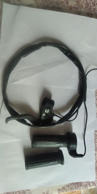 Acelerador, cable y puños mnopatin eletrico