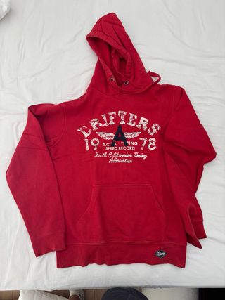 Sudadera roja Mills Brothers