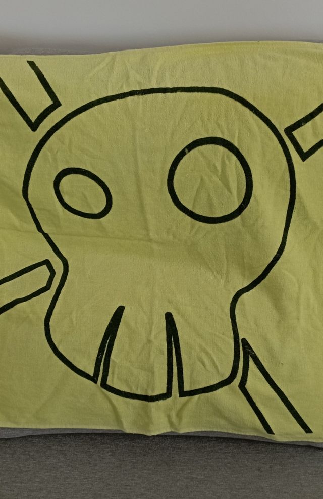Toalla Calavera - Playa - Amarillo