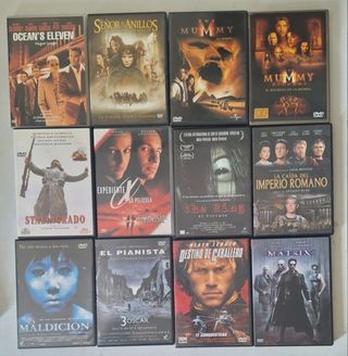 52 DVDs - Acción, Drama, Comedia...