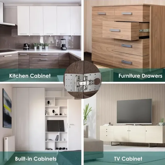 Reparación Bisagras armario - 4 uds.