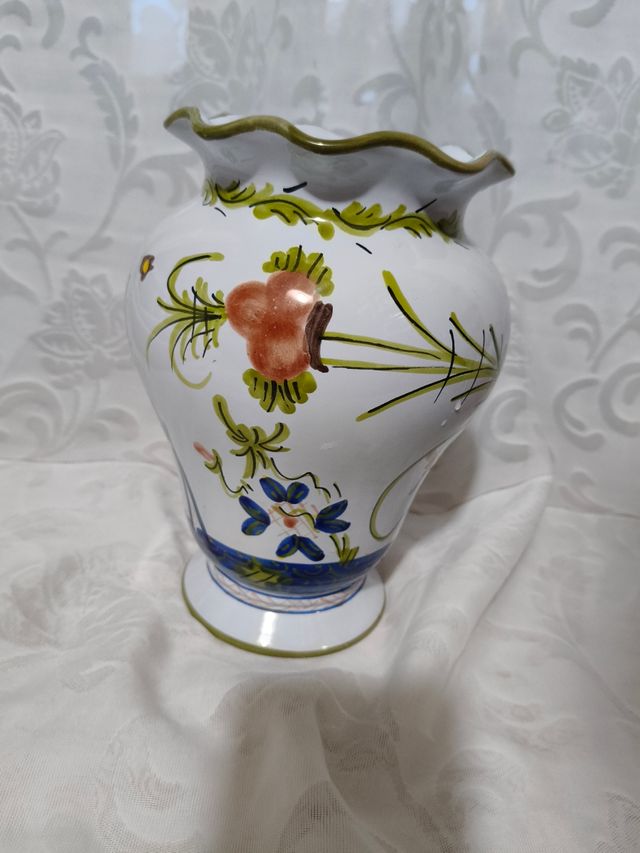 Vaso Ceramica Faentina Dipinto a mano