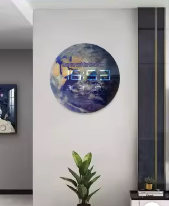 Relojes digitales LED grandes - Tierra & Venus