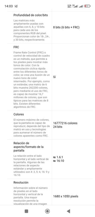 MONITOR LENOVO T2254PC 22"
