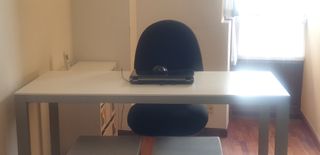 Mesa escritorio + silla oficina