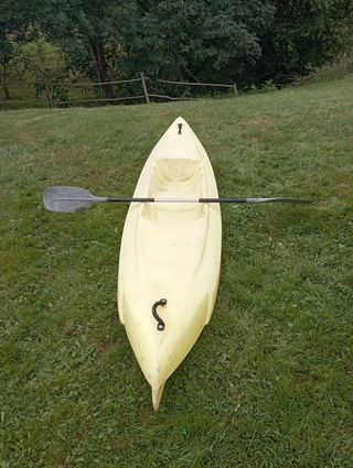 Kayak piragua descenso Sella