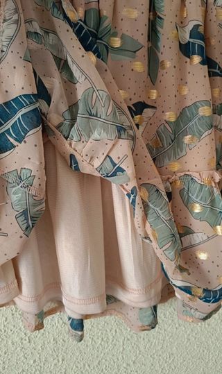 Falda Papillonne con etiqueta