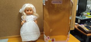 Muñeca comunión años 70