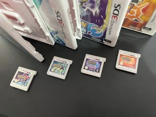 4 juegos Pokémon 3DS: Sol, Luna, X, Y