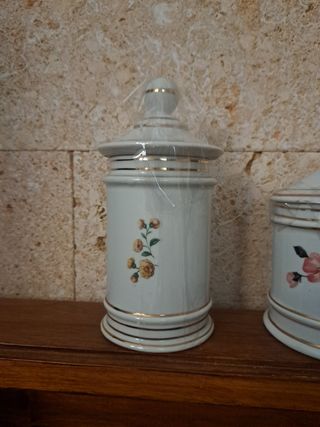 Albaleros florales dorados (2)coleccionidmo vinrta