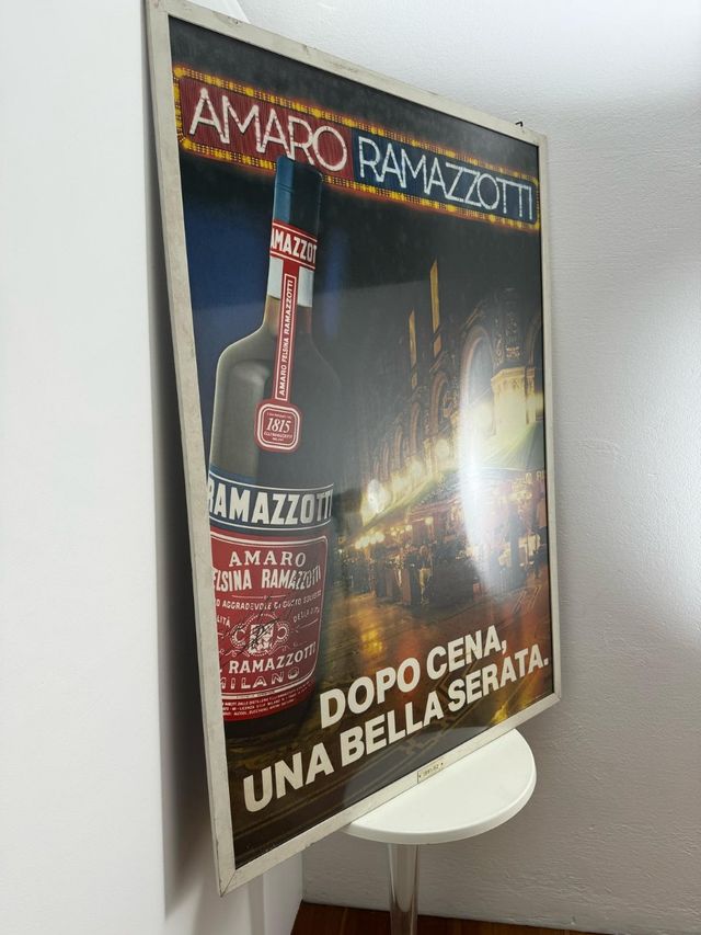 Quadro pubblicitario Amaro Ramazzotti