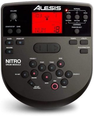 Bateria electronica Alesis Nitro Mesh Kit Roja