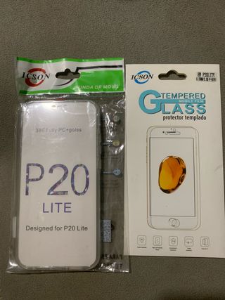 Funda + Cristal Templado Huawei P20 Lite