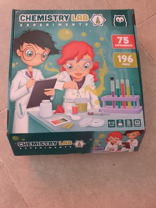 Kit experimentos química 75 exp