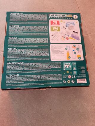 Kit experimentos química 75 exp