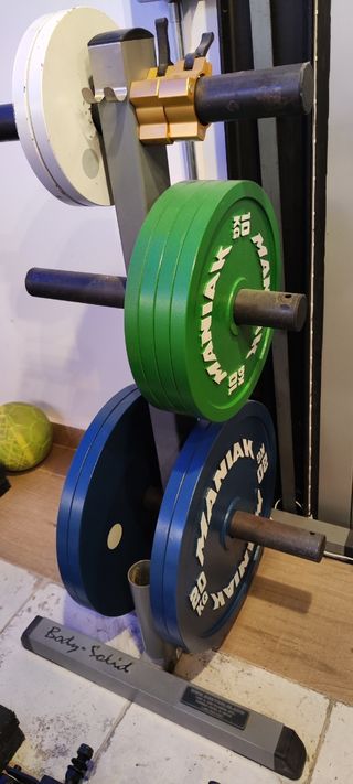 LOTE+REGALO discos peso MANIAK - powerlifting