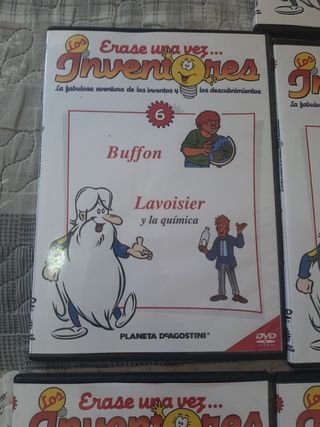 13 DVD's Erase una vez... Los Inventores