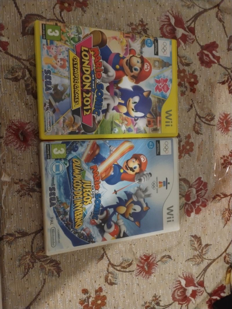 Imagen de 2 JUEGOS DE WII, MARIO Y SONIC LONDON Y INVIERNO