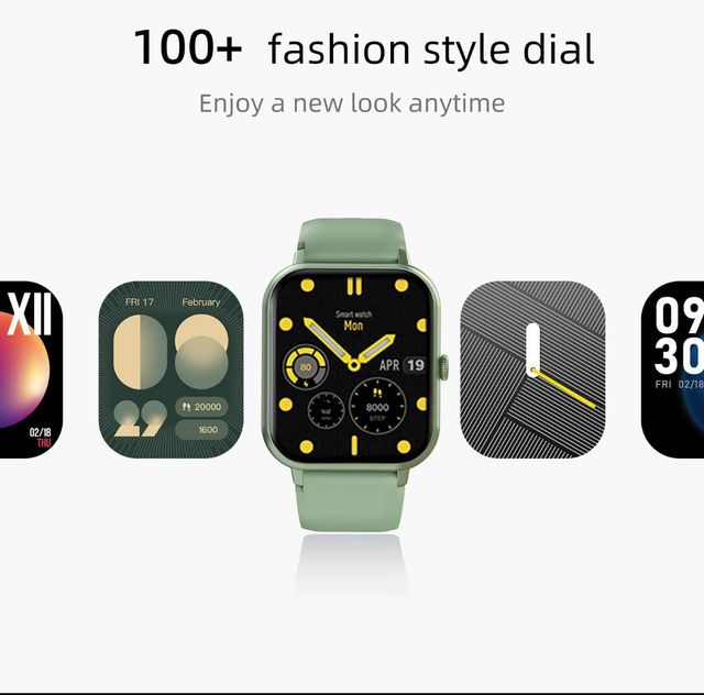 Smartwatch nuevo - 2 correas mas negro y verde