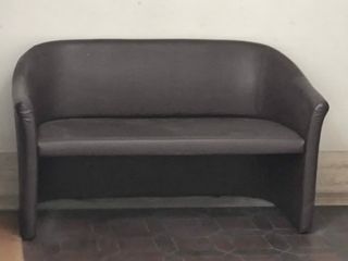 Divanoletto Marrone Ecopelle