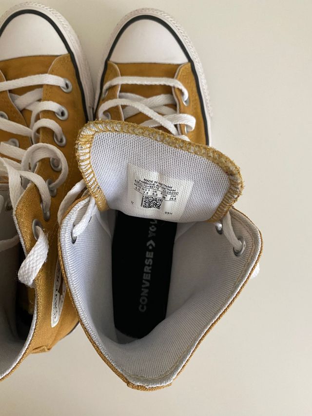 Converse Chuck Taylor lona camel T. 38