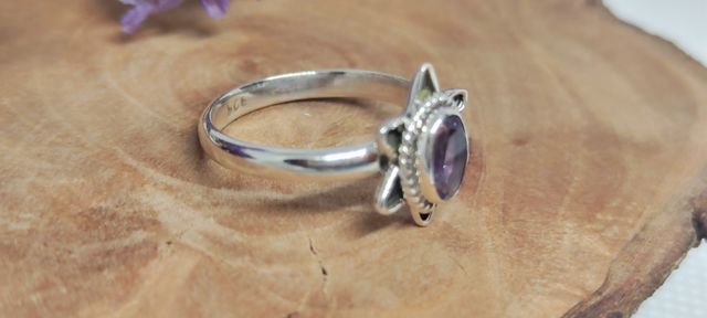 Anillo Amatista Plata 925