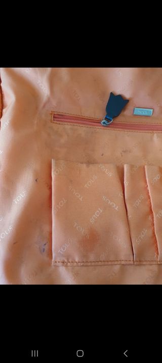 Bolso Tous beige y negro