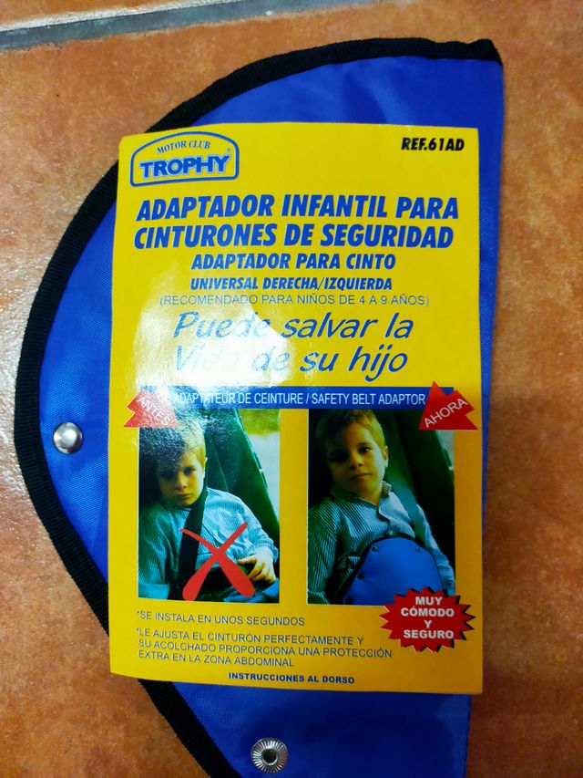 Adaptador Cinturón Infantil Coche